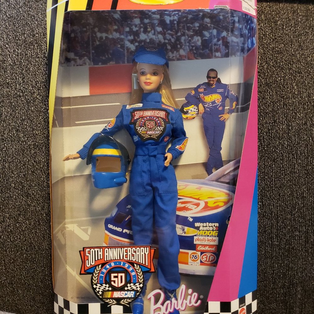 New 50th Anniversary Nascar Barbie